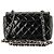 CHANEL - Borsa a tracolla Classic/Timeless Mini Rectangle Chanel in pelle verniciata kaki - vista 3