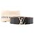 LOUIS VUITTON - Cintura Louis Vuitton Initials in pelle Epi nera (T85) - vista 5