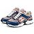 Sneakers Chanel in tweed e pelle multicolore con paillettes