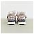Sneakers Chanel in tweed e pelle multicolore con paillettes - vista 5