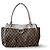 Gucci Schultertasche GG Canvas und Leder