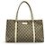 Gucci Supreme Tote Bag GG Monogramm Weiß Beige