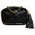 1986 Chanel CC gesteppte Lammleder Camera Bag mit Quasten
