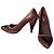 Miu Miu Leder Pumps mit skulpturalem Absatz