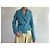 Kenzo Strickjacke Entenblau mit Schalkragen - Ansicht 4