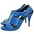 Pierre Hardy Sandali con Tacco in Pelle Blu