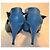 Pierre Hardy Sandali con Tacco in Pelle Blu - vista 4