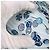 Hermès Hermes Vintage Light Blue Pleated Silk Dancing Pearls Plisse Scarf - view 5