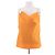 Autre Marque Top DANAME naranja de viscosa talla 36
