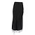 Gonna maxi in seta nera Alexander Wang