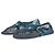 Alaïa Ballerine intrecciate blu canard