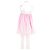 Autre Marque MATTEAU Rosa Baumwollkleid mit Spaghettiträgern - Ansicht 2