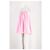 Autre Marque MATTEAU Rosa Baumwollkleid mit Spaghettiträgern - Ansicht 4
