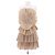 Autre Marque AJE Gold Kleid Beige aus Polyester Größe 8