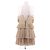 Autre Marque AJE Gold Kleid Beige aus Polyester Größe 8 - Ansicht 2