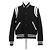 Autre Marque SAINT LAURENT Black Wool Bomber Jacket