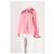 Autre Marque Camisa de algodón rosa - vista 4