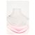 Rotate Langes rosa Kleid mit drapiertem Herz-Ausschnitt - Ansicht 5