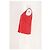 Top sem mangas vermelho de corte reto Equipment - vista 3