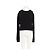 Autre Marque ATTIRE THE STUDIO Schwarzer Wollpullover Rundhals