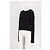 Autre Marque ATTIRE THE STUDIO Schwarzer Wollpullover Rundhals - Ansicht 4