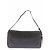 Autre Marque Bolsa de couro trançado preto