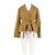 Bonpoint Blazer de algodão amarelo