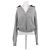 Khaite Pull gris en cachemire