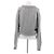 Khaite Pull gris en cachemire - vue 2