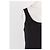 Totême Schwarzes Midikleid mit Spaghettiträgern - Ansicht 6