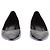 The row Schwarze Leder-Pumps - Ansicht 3