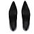 The row Schwarze Leder-Pumps - Ansicht 4