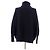 Autre Marque Marineblauer Rollkragenpullover - Ansicht 2