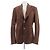 Louis Vuitton Wildlederjacke braun