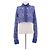 Coperni Blaues Spitzentop