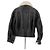 Acne Leder- und Shearling-Mantel - Ansicht 2