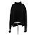 Céline Jersey oversize de cachemira negro