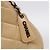 CHANEL Matelasse Chain Shoulder Bag Lamb Skin Beige Black CC - vista 14