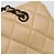 CHANEL Matelasse Chain Shoulder Bag Lamb Skin Beige Black CC - vista 24