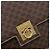 Céline CELINE Macadam Canvas Shoulder Bag PVC Leather Brown Gold - vista 17