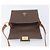 Céline CELINE Macadam Canvas Shoulder Bag PVC Leather Brown Gold - vista 18