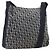 Christian Dior Trotter Canvas Oblique Shoulder Bag Navy Silver