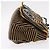 FENDI Chain Shoulder Bag Velvet Beige - vista 5