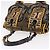 FENDI Chain Shoulder Bag Velvet Beige - vista 7