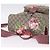 GUCCI GG Blooms Backpack PVC Beige Silver 405019 - vista 6