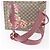 GUCCI GG Blooms Backpack PVC Beige Silver 405019 - vista 9