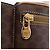 Céline CELINE Macadam Canvas Circle Body Bag PVC Leather Brown Gold - vista 16