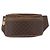 Céline CELINE Macadam Canvas Circle Body Bag PVC Leather Brown Gold - vista 2