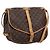 LOUIS VUITTON Monogram Saumur 35 Shoulder Bag M42254 LV