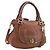 Chloé Chloe Marcie Hand Bag Leather 2way Brown Gold